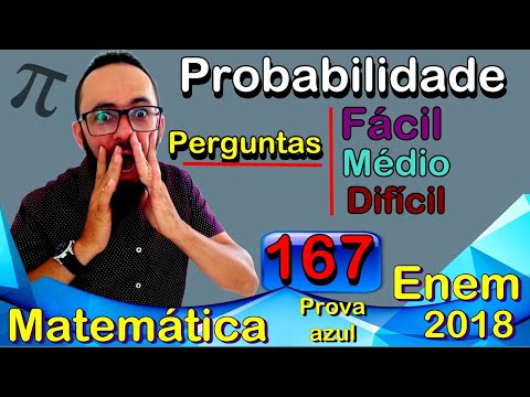 Enem 2018 - Questão 167 - Probabilidade/procentagem - Prova azul de matemática