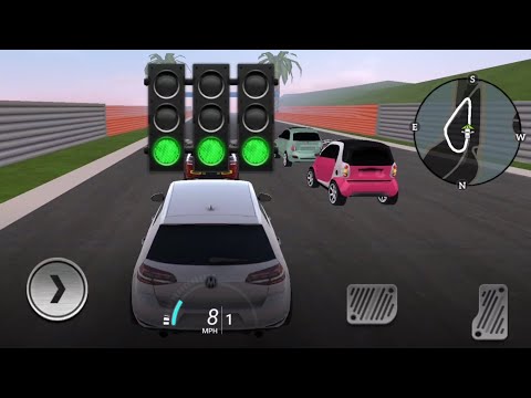 Drive For Speed: Simulator 2018 Car Driving | Unlocked:  White Car - Android GamePlay