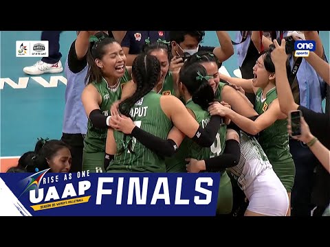 DLSU-NU set 5 finish | UAAP Season 85 Women's Volleyball