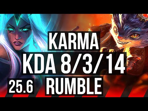 KARMA vs RUMBLE (TOP) | EUW Master | 25.6