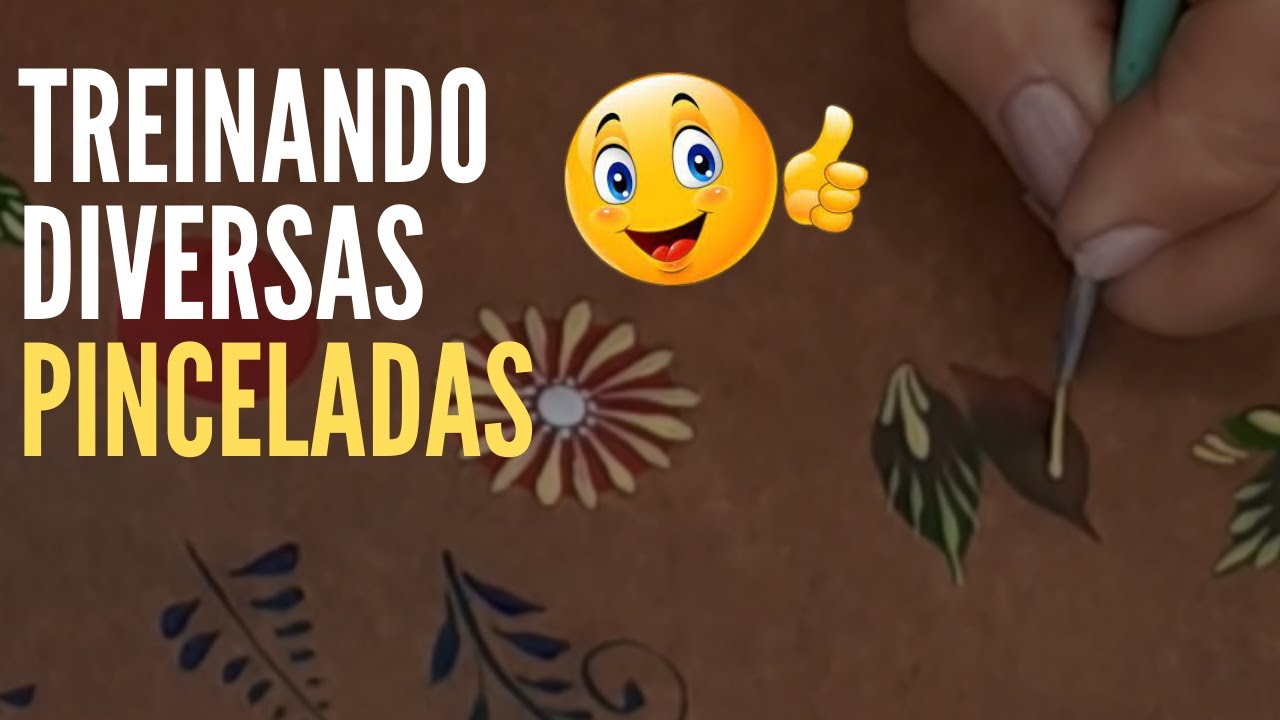 Vamos Treinar as Pinceladas? Várias Técnicas Diferentes Neste Vídeo!