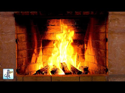 🔥 12 HOURS of Relaxing Fireplace! Burning Logs and Crackling Fire Sounds for Stress Relief (4K UHD)