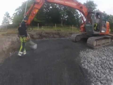 Working on Andres castle.