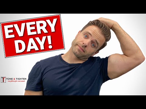 NECK PAIN GONE! Daily Stretches For Neck Tightness And Pain Video