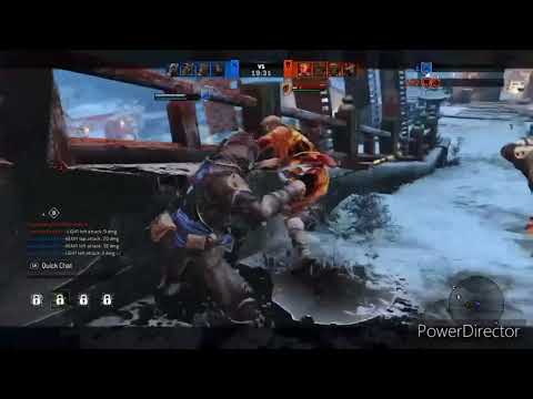 A double shinobi gank looks like (for honor)