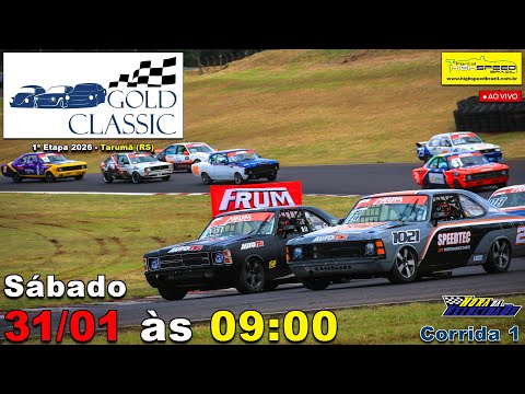 🔴 GOLD CLASSIC | Corrida 1 | 1ª Etapa 2026 | Tarumã (RS) | AO VIVO