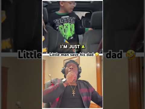 Little save his dad 🤣#funny#shorts