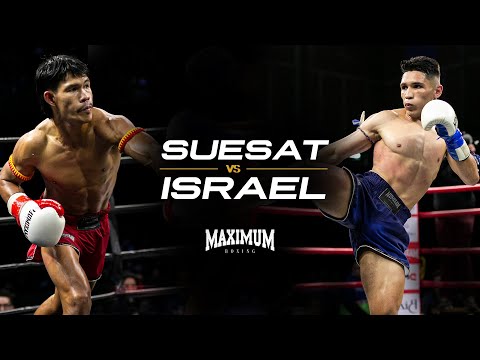 Suesat vs Israel dos Santos - LUTA COMPLETA | GP Maximum Muay Thai Fight