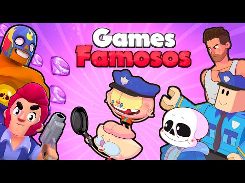 Mongo e Drongo nos GAMES Free Fire, Brawl Stars, Roblox e Undertale em Desenho animado
