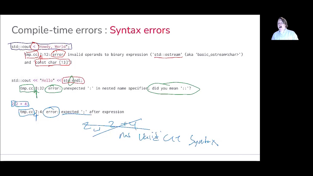 0201: Compile-time errors