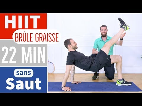 HIIT BRÛLE GRAISSE - SANS SAUT - Difficulté 4/5