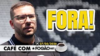 CAFÉ COM FOGÃONET: ALESSANDRO BRITO DEIXA O BOTAFOGO | FRANCLIM PODE FAZER TESTES