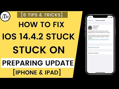 How To Fix iOS 14.4.2 Update Stuck On Preparing Update On iPhone