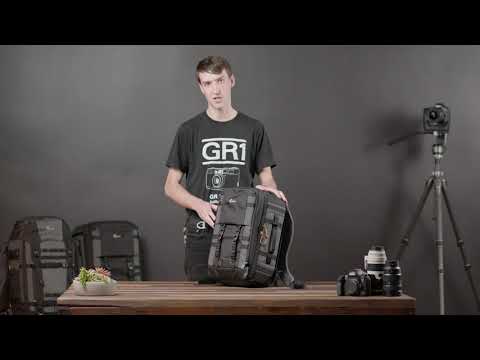 Lowepro kuprinė Fastpack BP 250 AW III, pilka video