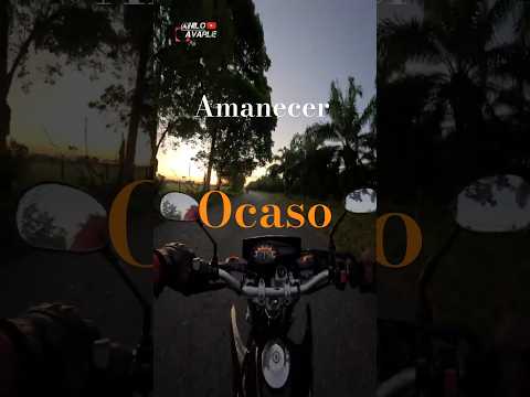 Yamaha xtz 125 Amanecer ocaso POV sonido puro #xtz125 #sanmartinMeta Noviembre 21-2025