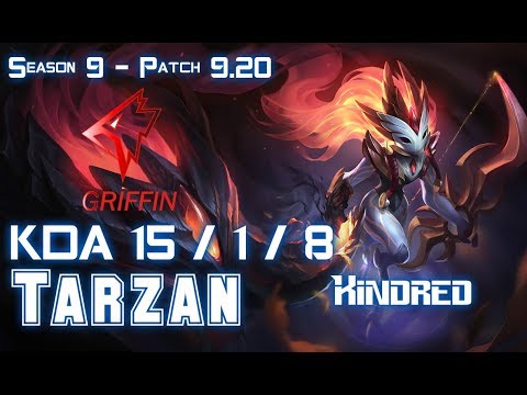 GRF Tarzan KINDRED vs LEE SIN Jungle - Patch 9.20 EUW Ranked