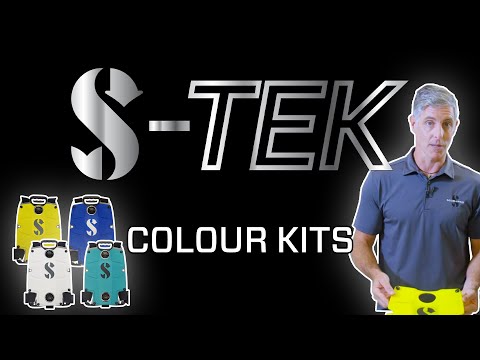 S-Tek Shoulder & Waist Pad Color Kit, White - SCUBAPRO