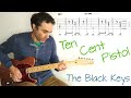The Black Keys - Ten Cent Pistol - Guitar lesson / tutorial / cover with tab