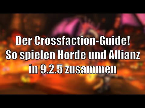 Crossfaction-Guide! So spielen Horde und Allianz in Patch 9.2.5 zusammen ++ Gruppen bauen und mehr