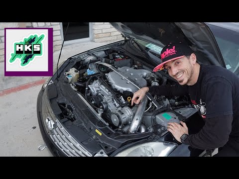 Hks Super charger G35 350z vq35de