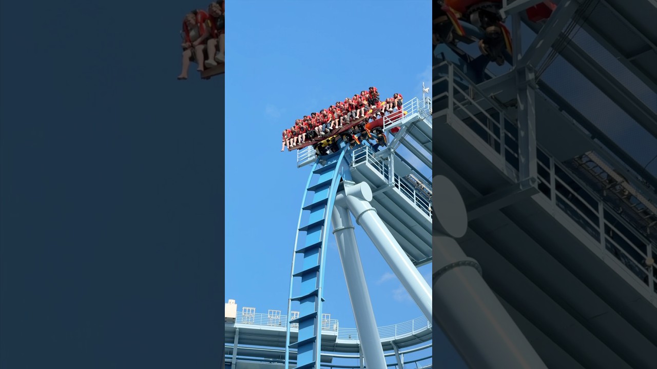 Does this ROLLER COASTER DROP scare you?