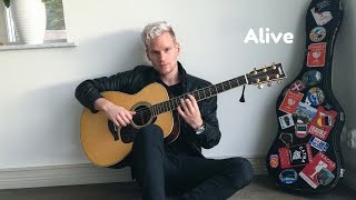 Sia - Alive (Acoustic Cover By Alex Alexander)