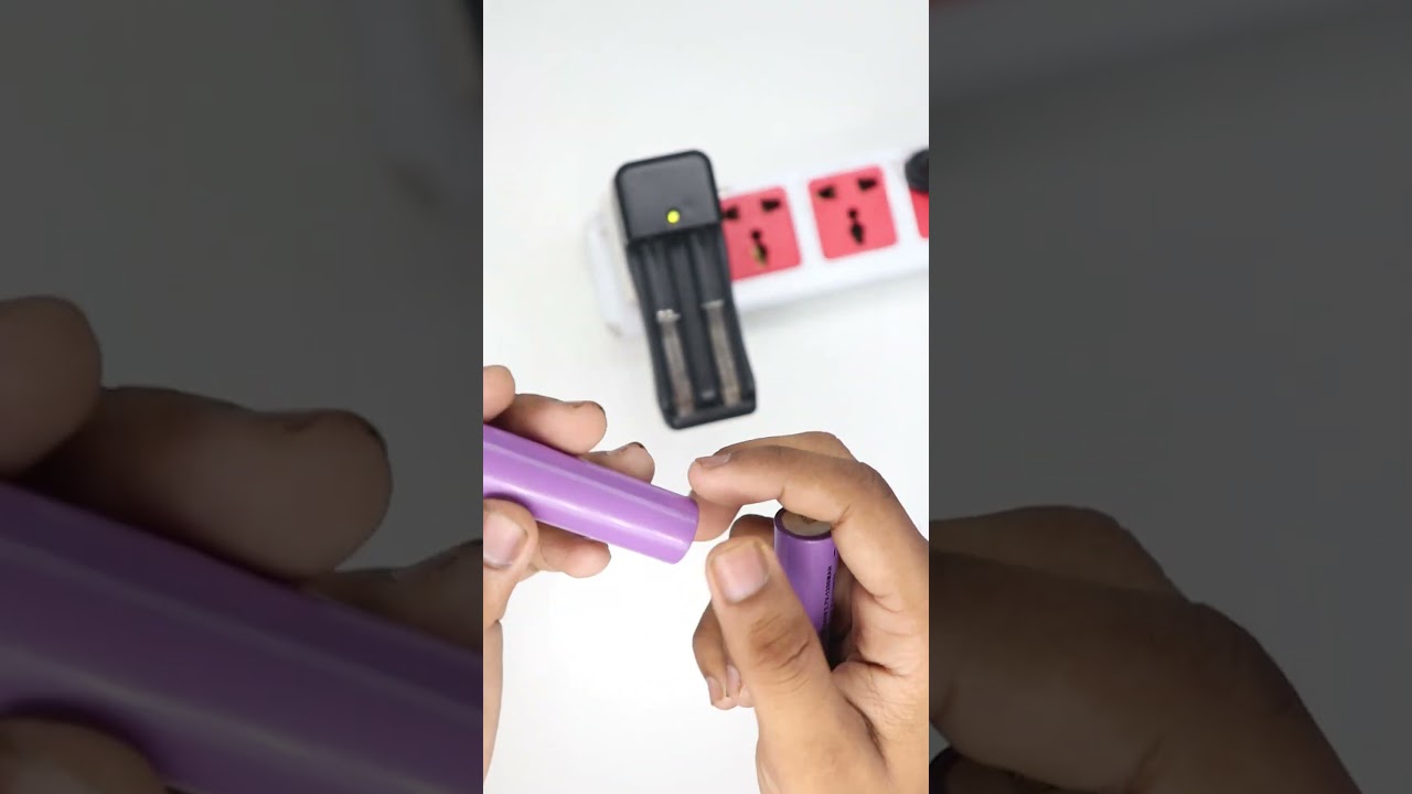 Dual Slot 3.7V Lithium Battery Charger for 18650/AA/AAA Video Thumbnail