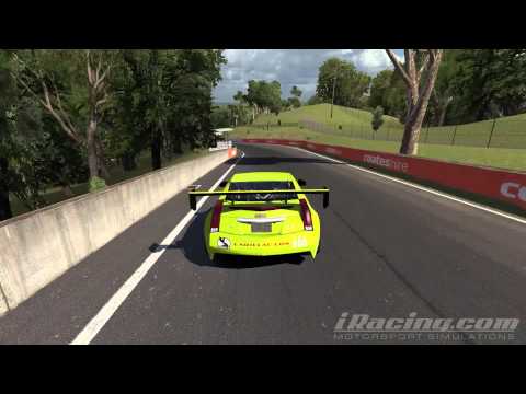 Iracing: Sideways into dipper at Mount Panorama