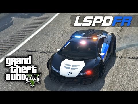 LSPDFR SP E39 - Lamborghini Patrol (Zentorno Police Car)