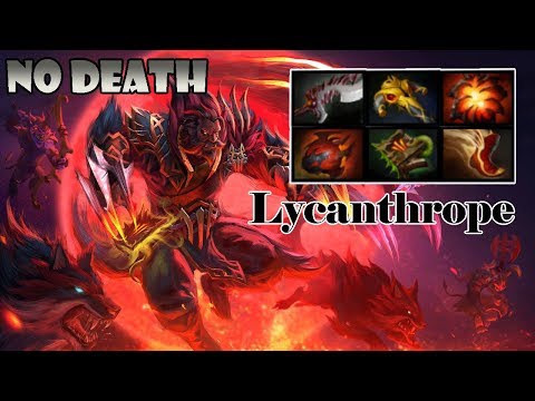 Lycanthrope 0 Death Gameplay - Dota 2 Gameplay