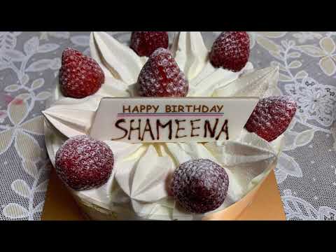 Happy 1st birthday SHAMEENA