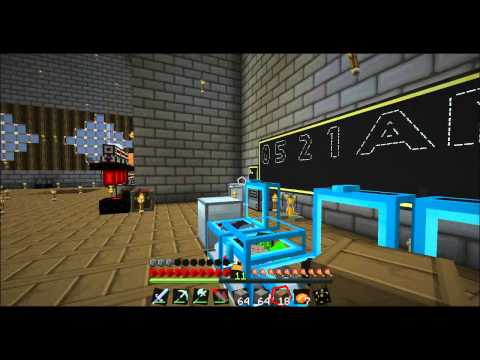 Feed The Beast S2E12 - Automatic TNT Machine Tutorial And Computer Clock!