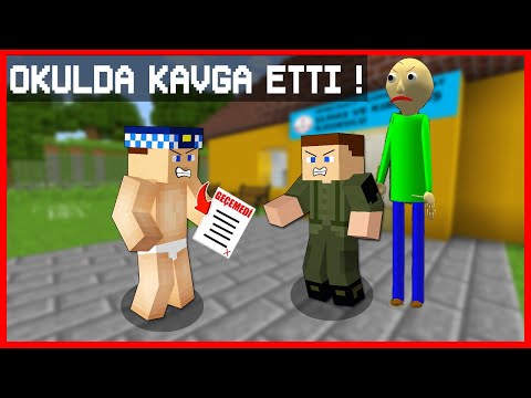 ASKER BEBEK, POLİS BEBEK OKULDA KAVGA ETTİ! 😱 - Minecraft ZENGİN FAKİR HAYATI