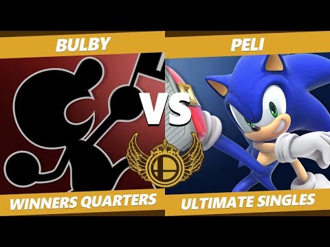 UKIE SSBU Circuit - Bulby (Mr. G&W) Vs LDN | Peli (Sonic) Smash Ultimate Tournament Winners Quarters