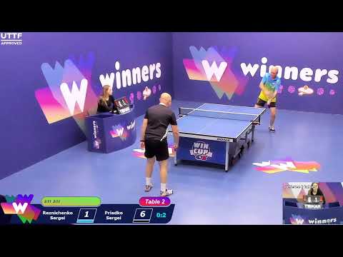 WINners CUP table 2  23.09  Reznichenko Sergei - Priadko Sergei 18:00