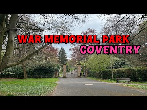 War memorial park in Coventry England