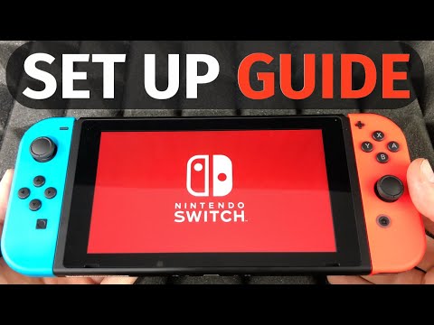 How to Set Up New Nintendo Switch | Beginners Guide | First Time Turning On