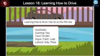 English Fluency - LV1 - Story 18. Learning How to Drive