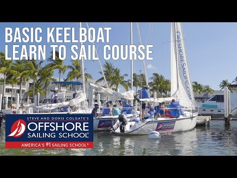 Basic Keelboat Learn to Sail Course Highlights