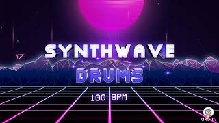 Download lagu Synthwave drums loops - 100 BPM mp3