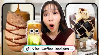 I Finally Tried the Internet’s Most Viral Coffee Recipes… and I’m Shocked 😮💨