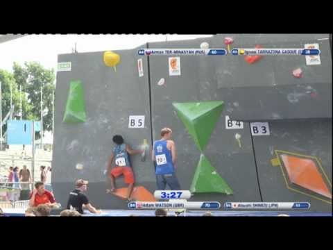 IFSC Climbing World Cup Munich 2012 - Bouldering - Replay Men's Qualifications