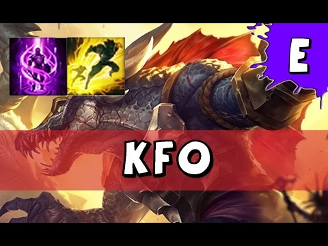 Echo Fox Kfo as Renekton vs Riven TOP - S6 Challenger SoloQ - League of Legends
