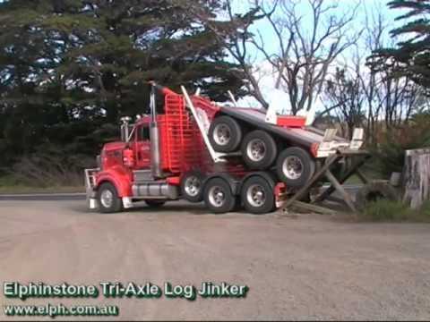 Elphinstone Log Jinker - Folding Log Trailer