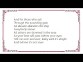 Cheap Trick - Everybody Knows Lyrics