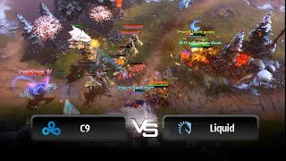 Huge fight by C9 vs Team Liquid @ D2CL S2