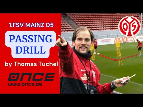 1. FSV Mainz 05 - passing drill by Thomas Tuchel