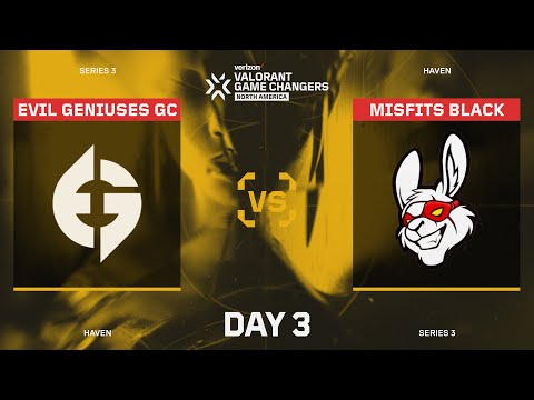 Evil Geniuses GC vs Misfits Black - Verizon VCT Game Changers Series 3 Open Qualifier - Day 3 Map 2