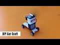 Crafty Rides DIY Ice Cream Stick Car Tutorial 🫵easy Making Tutorial