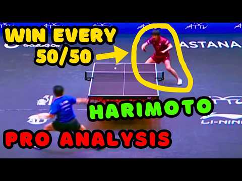 How Harimoto Wins EVERY Backhand Exchange - Table Tennis Pro Analysis